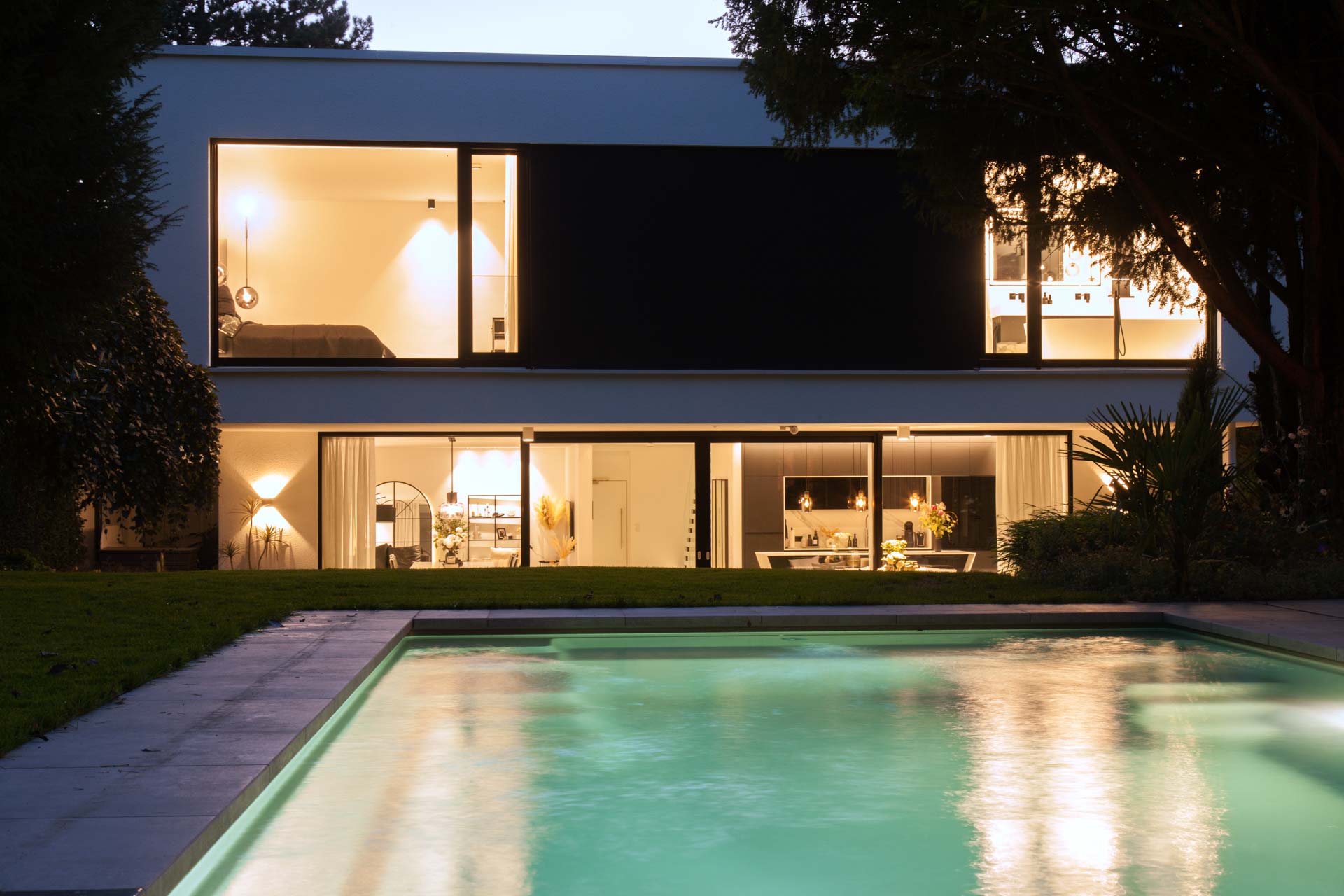 Rohbau für Exclusive Villa mit Pool